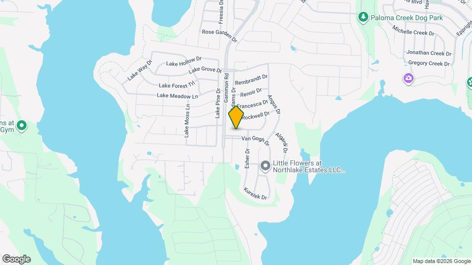 1308 Rousseau Dr Map and Location Details