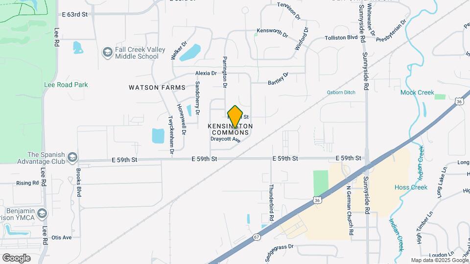 10345 Hornton St Map and Location Details