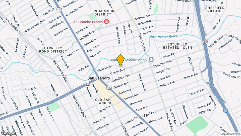 340-350 Callan Ave Mapa y Detalles de la Ubicación
