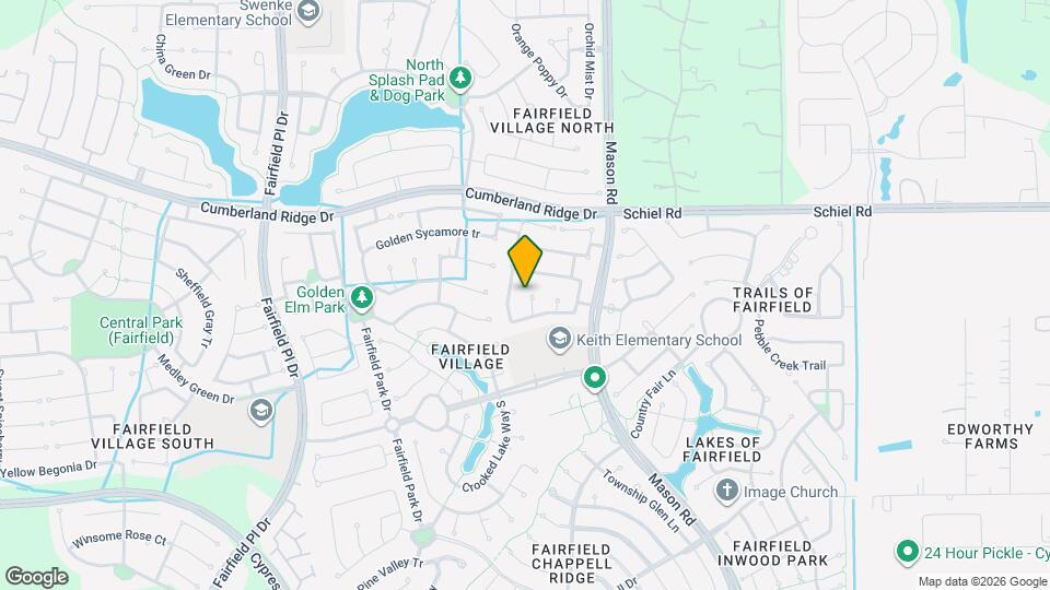 16219 Lavender Creek Ct Map and Location Details