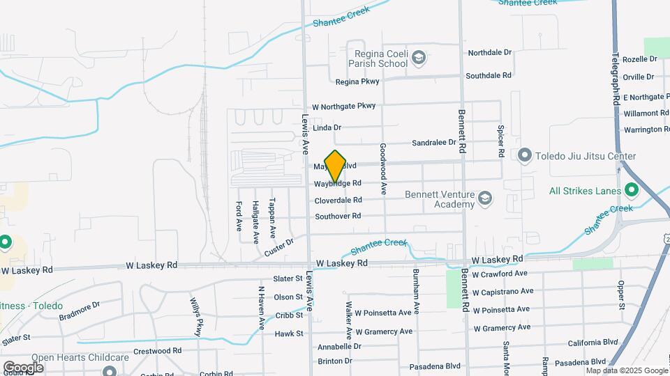 915 Waybridge Rd Map and Location Details