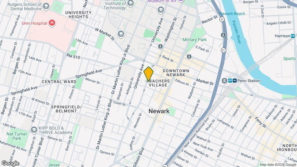 300 Washington St Mapa y Detalles de la Ubicación
