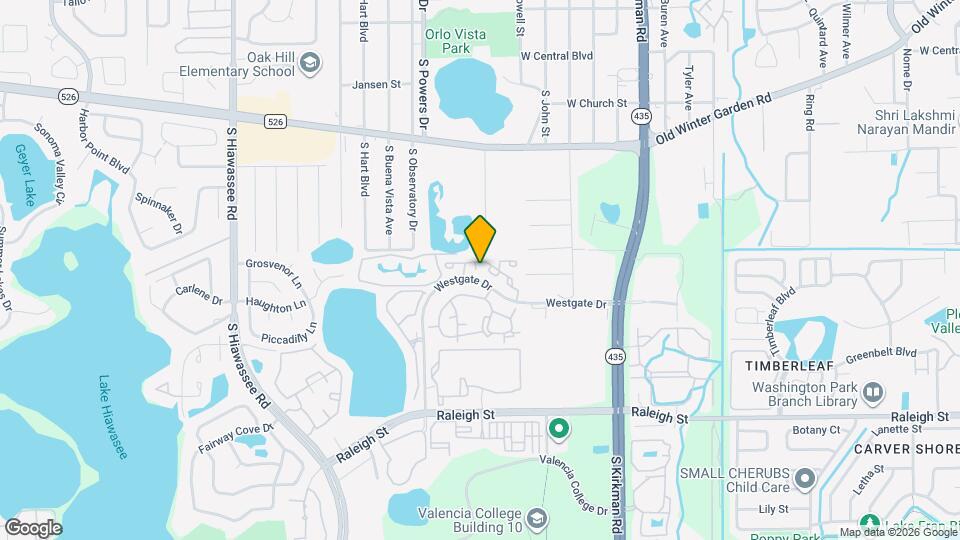 6025 WESTGATE Dr Mapa y Detalles de la Ubicación