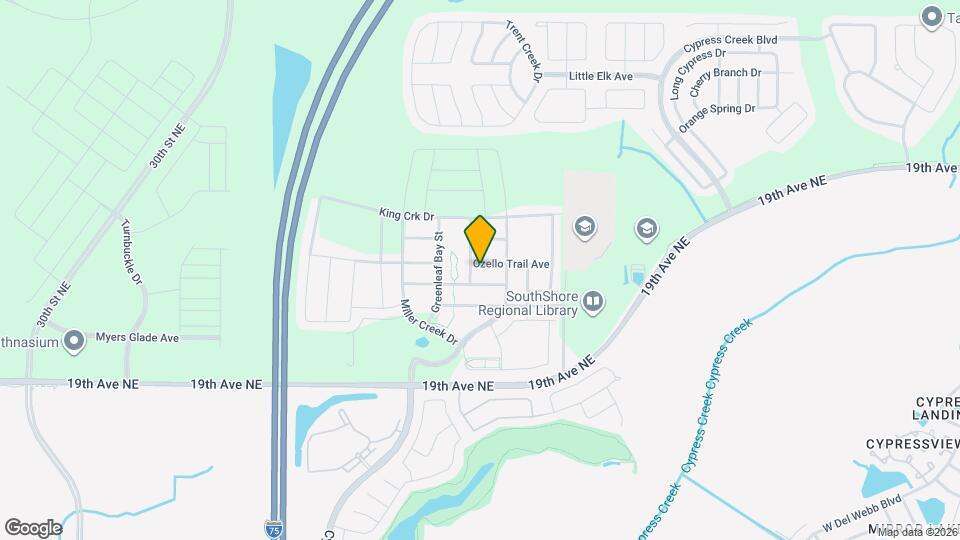 7205 Ozello Trail Ave Map and Location Details