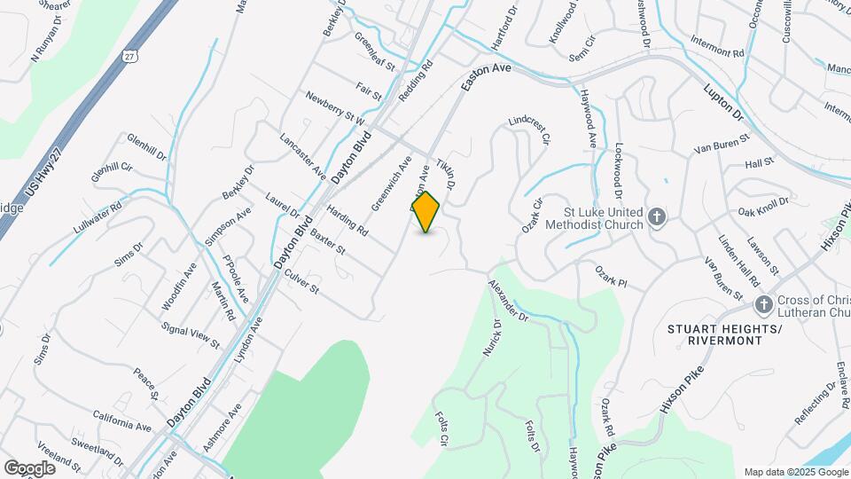 208 Cliftview Dr Map and Location Details