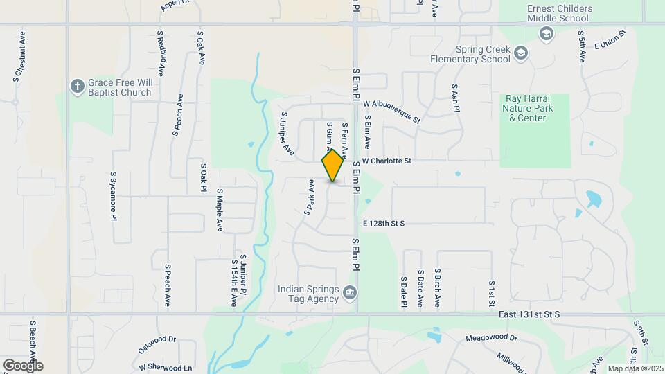 7701 Briarwood Ave Map and Location Details