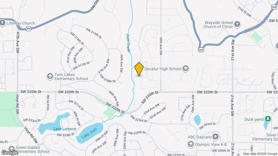 31817 34th Pl SW Map and Location Details