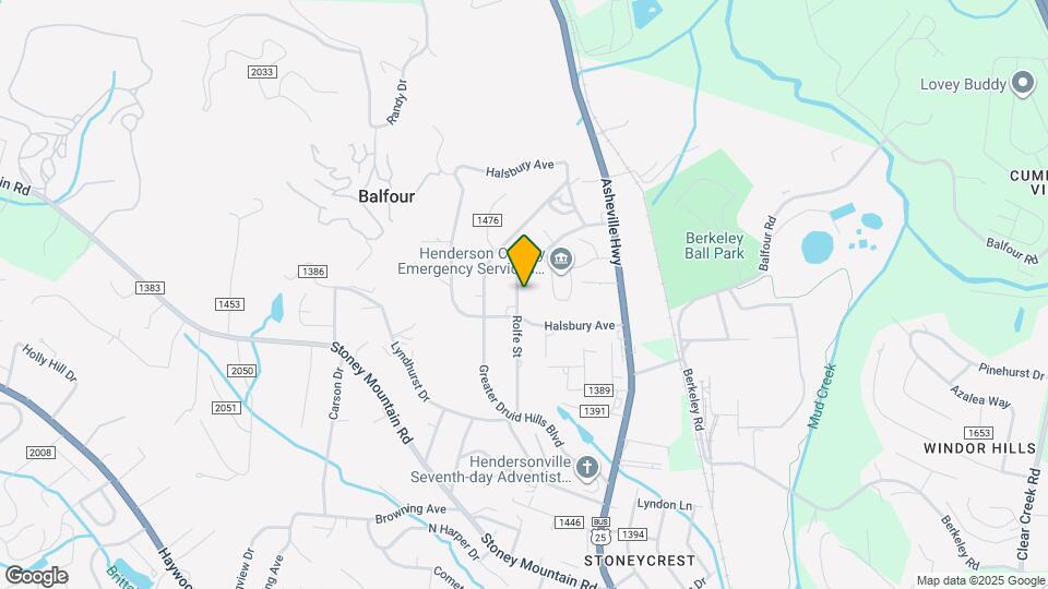 2512 Rolfe St Map and Location Details