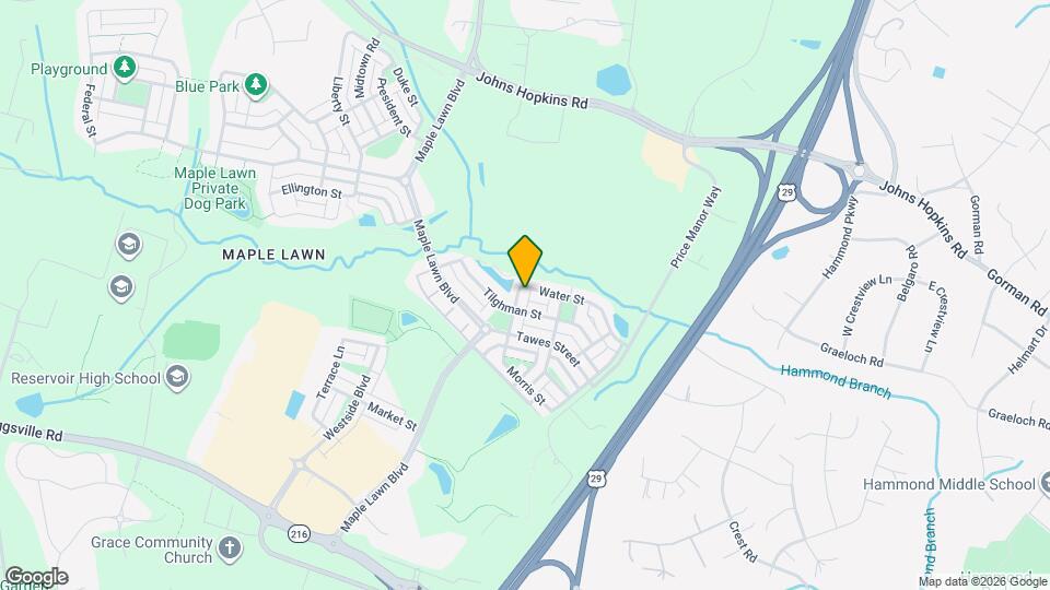 7732 Water St Map and Location Details