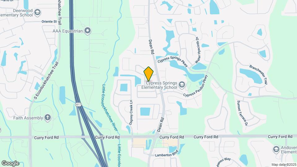 10121 Doriath Cir Map and Location Details