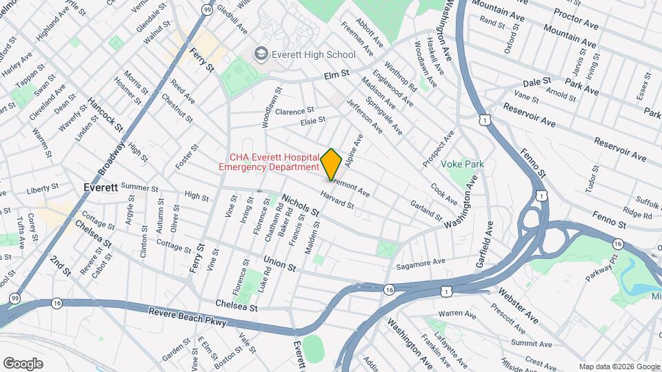 40 Lawrence St, Unit 1 Map and Location Details