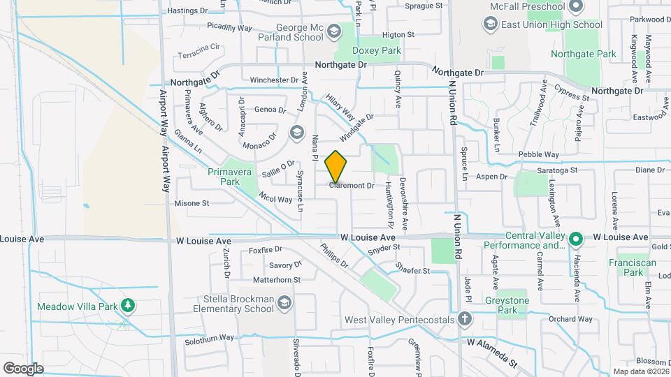 1542 Claremont Dr, Unit 127 Map and Location Details