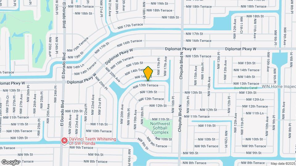 1801 NW 13th Terrace Map and Location Details