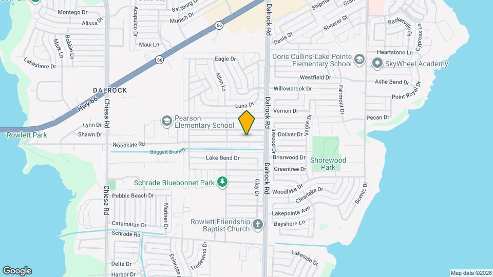 8505 Woodside Rd Map and Location Details