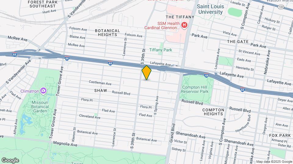 3846 Shaw Blvd Map and Location Details