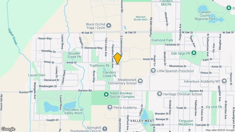 877-879 S Cottonwood Rd Map and Location Details