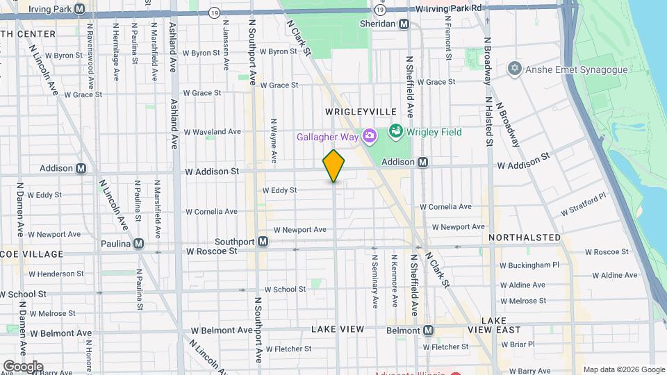 3528 N Racine Map and Location Details