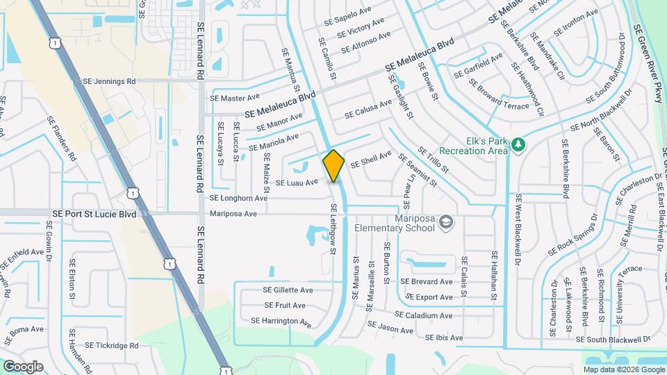 2317 SE Leithgow St Mapa y Detalles de la Ubicación