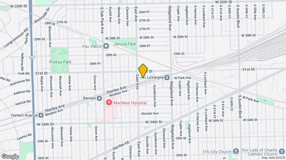 6529 W Stanley Ave Mapa y Detalles de la Ubicación