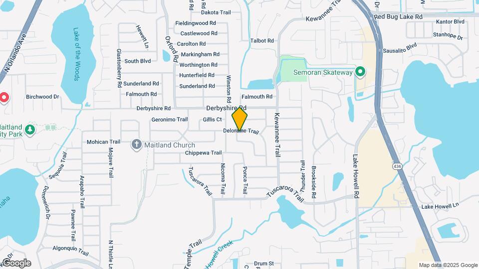 2400 Deloraine Trail Map and Location Details