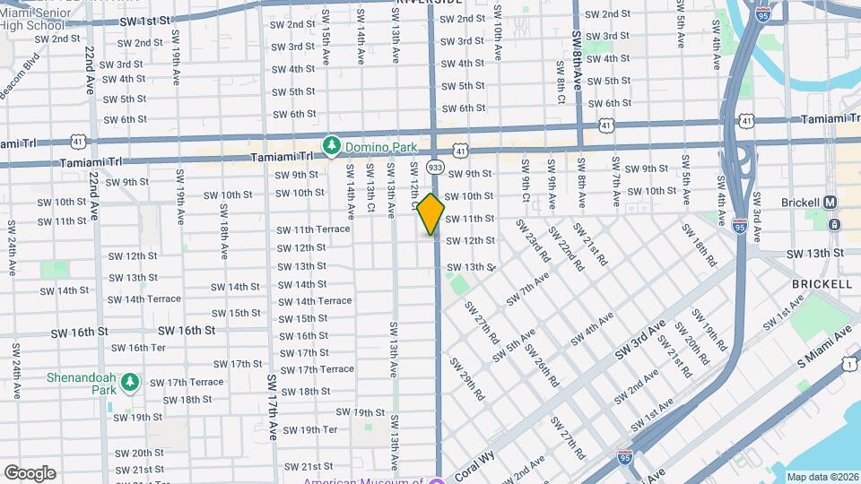 420 SW 12th St Map and Location Details
