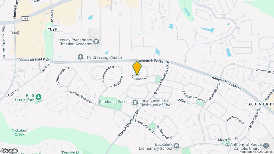 74 S Wynnoak Cir Map and Location Details