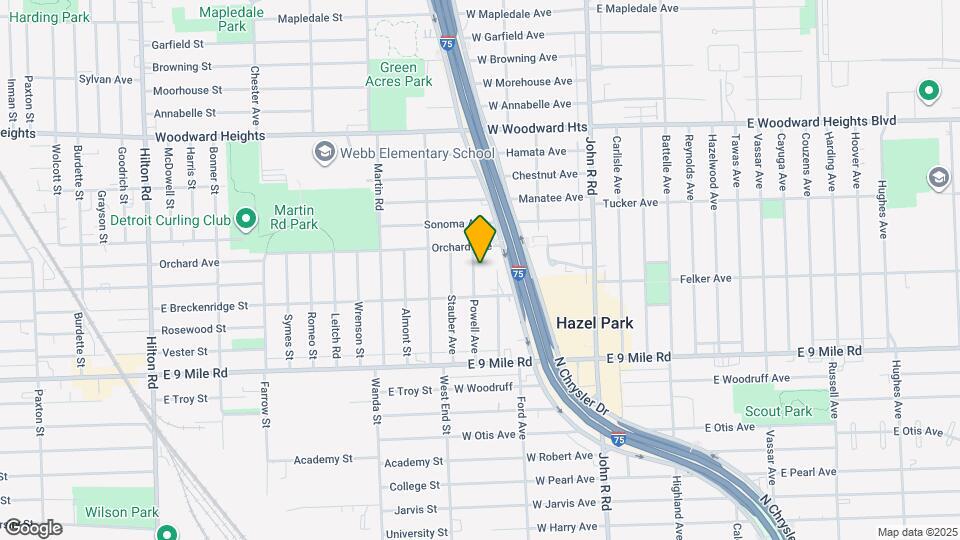 23352 Powell Ave Map and Location Details