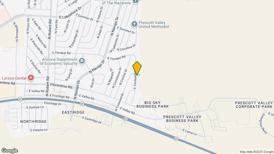 3165 N Yavapai Rd E Map and Location Details