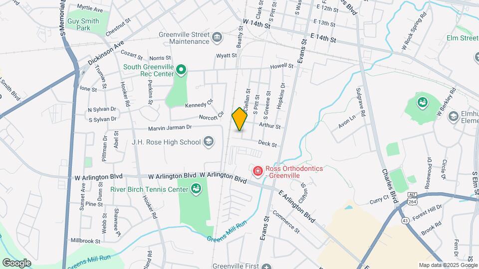 401B Deck St Map and Location Details