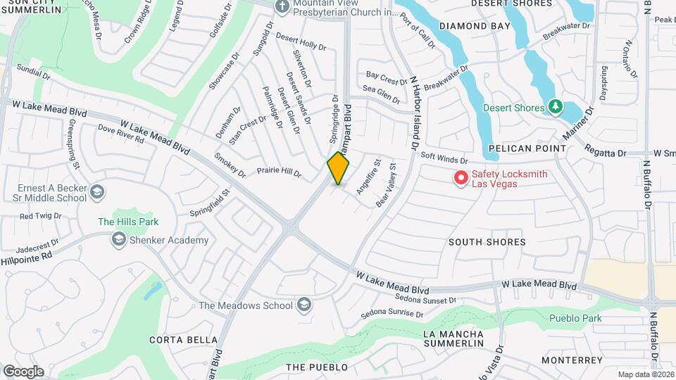 8437 Sheltered Valley Dr Map and Location Details