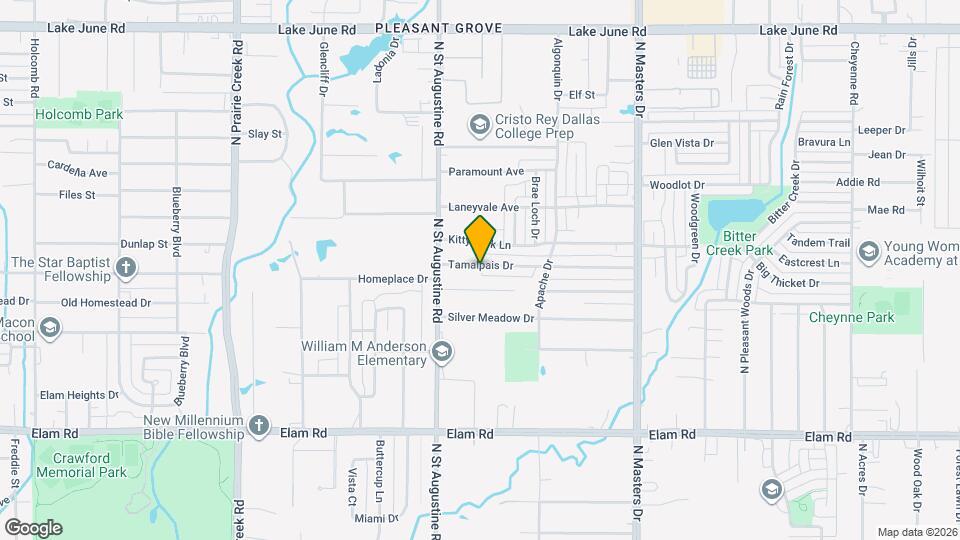 9714 Tamalpais Dr Map and Location Details