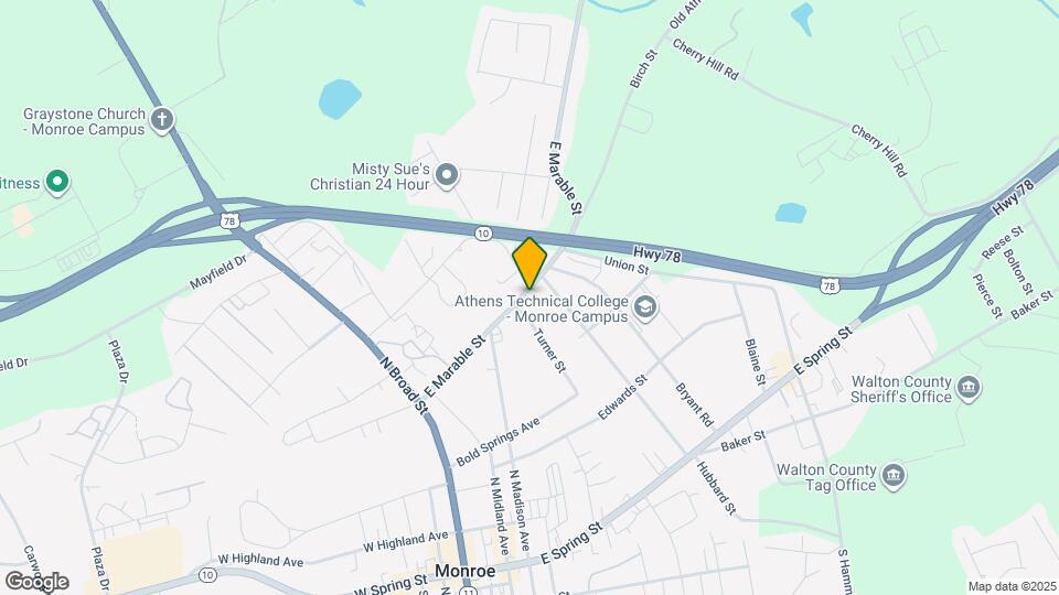 408 E Marable St Map and Location Details