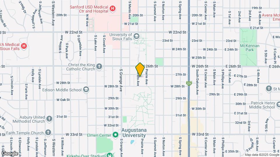 1916 S Walts Ave Map and Location Details