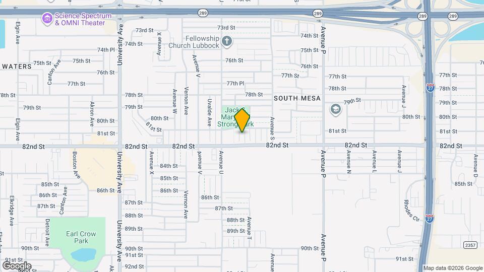 8107 Temple Ave Map and Location Details