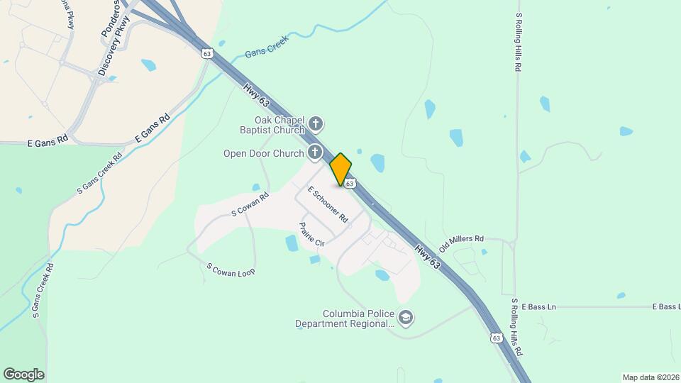 5339 Ponderosa St., Unit Apartment  A Mapa y Detalles de la Ubicación