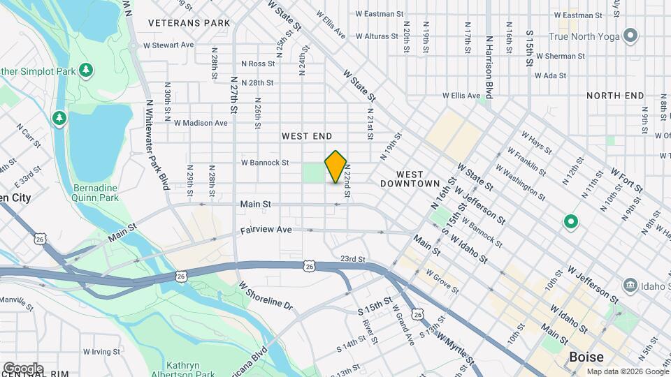 2215 W Idaho St Map and Location Details