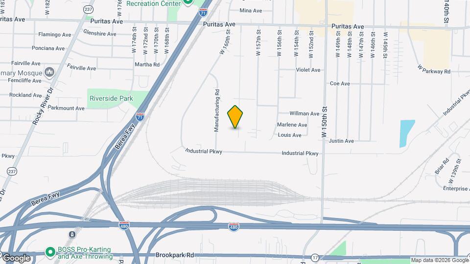 4706 W 158th St Map and Location Details