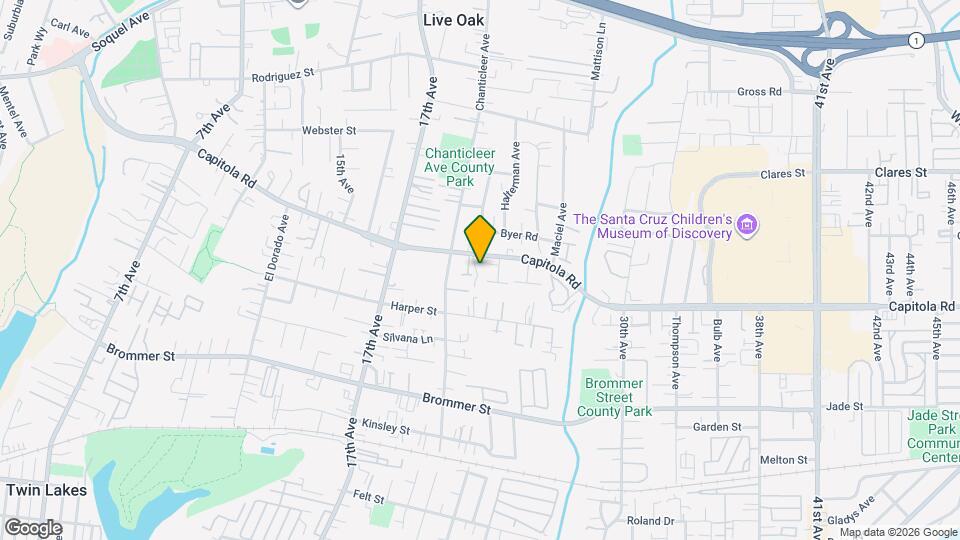 2260 Capitola Rd Map and Location Details