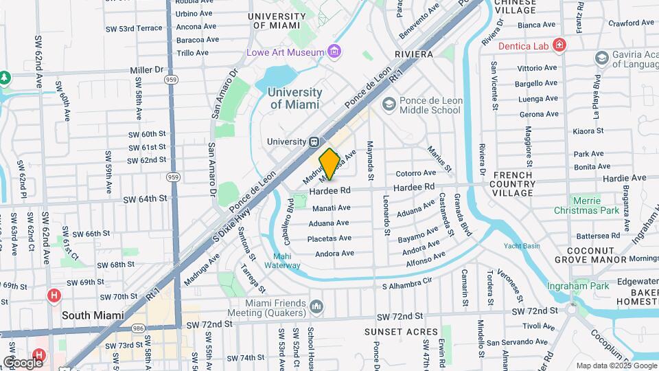 1201 Hardee Rd Map and Location Details