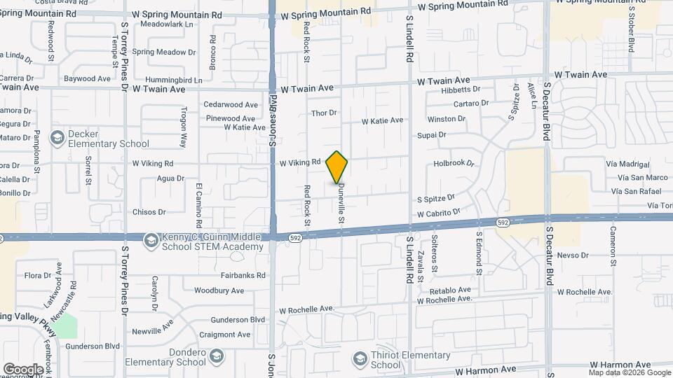 3975 Duneville St Map and Location Details