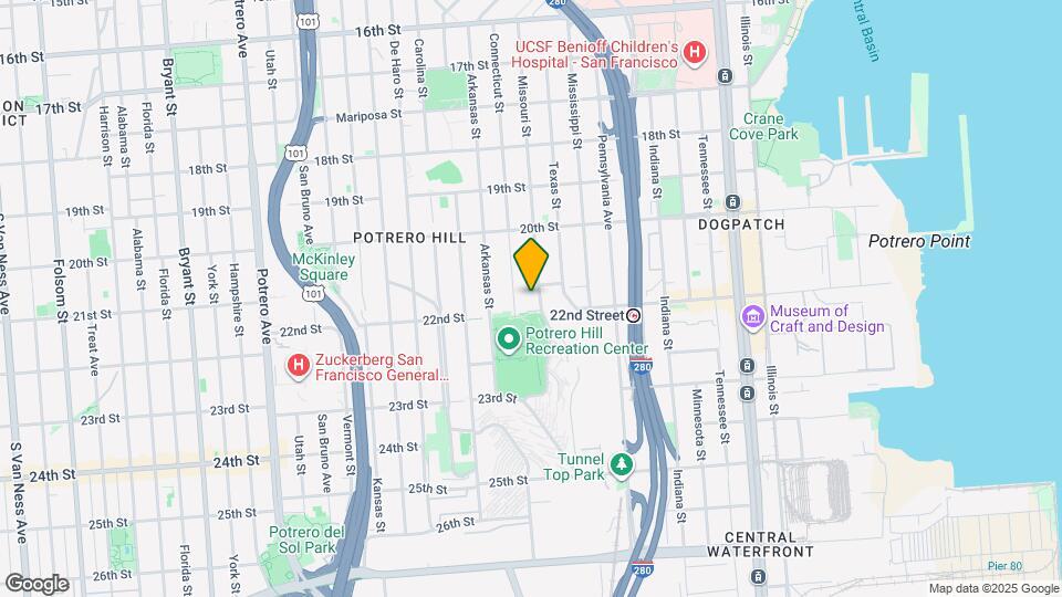 656 Missouri St Map and Location Details