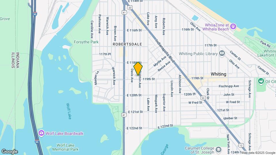 841-845 119th St Mapa y Detalles de la Ubicación