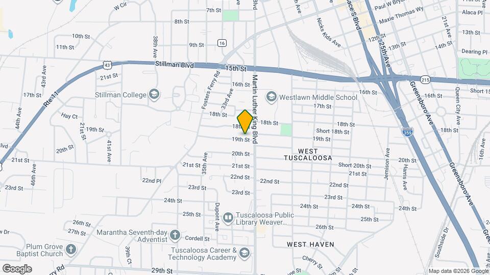 3220 19th St Map and Location Details