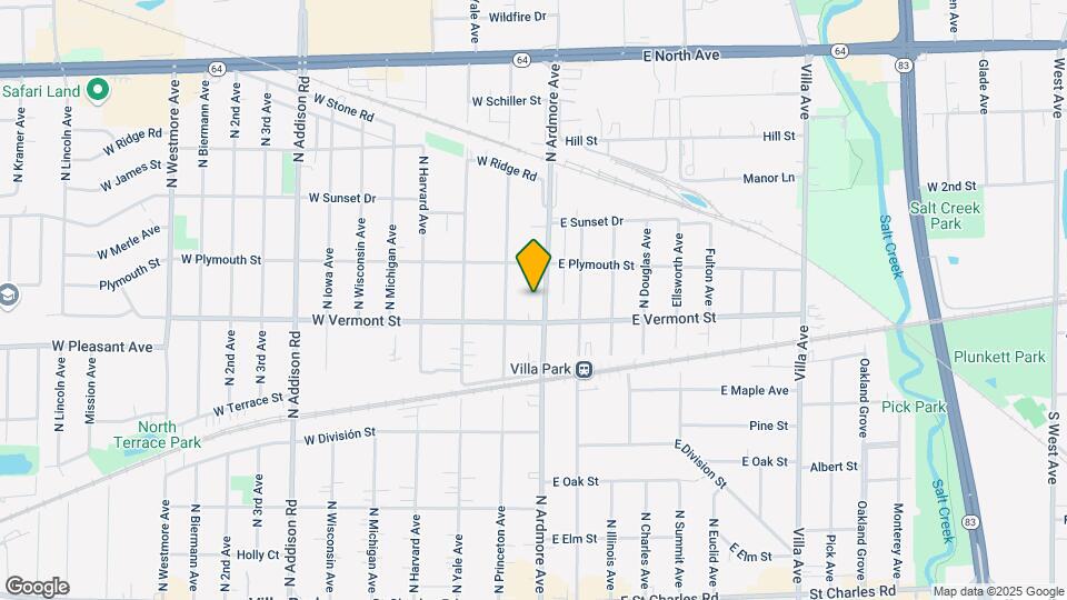 442 N Ardmore Ave Mapa y Detalles de la Ubicación