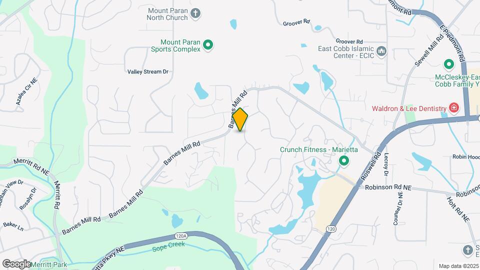 795 Oak Trail Dr Map and Location Details