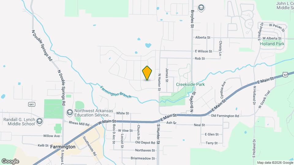 45 W Pitts St Map and Location Details