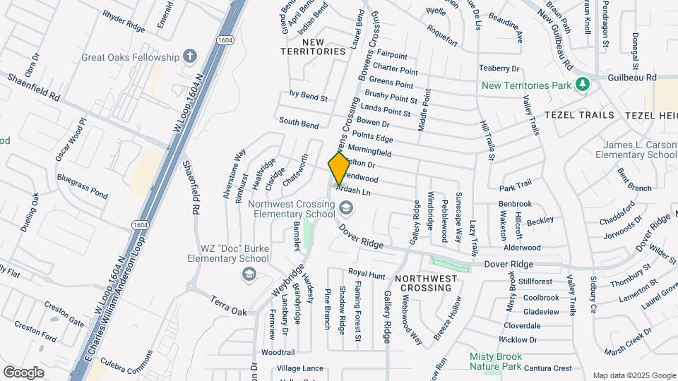9940 Ardash Ln Map and Location Details