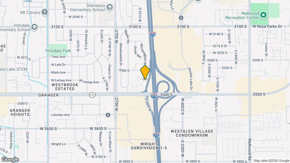 3419 Mockingbird Way Map and Location Details