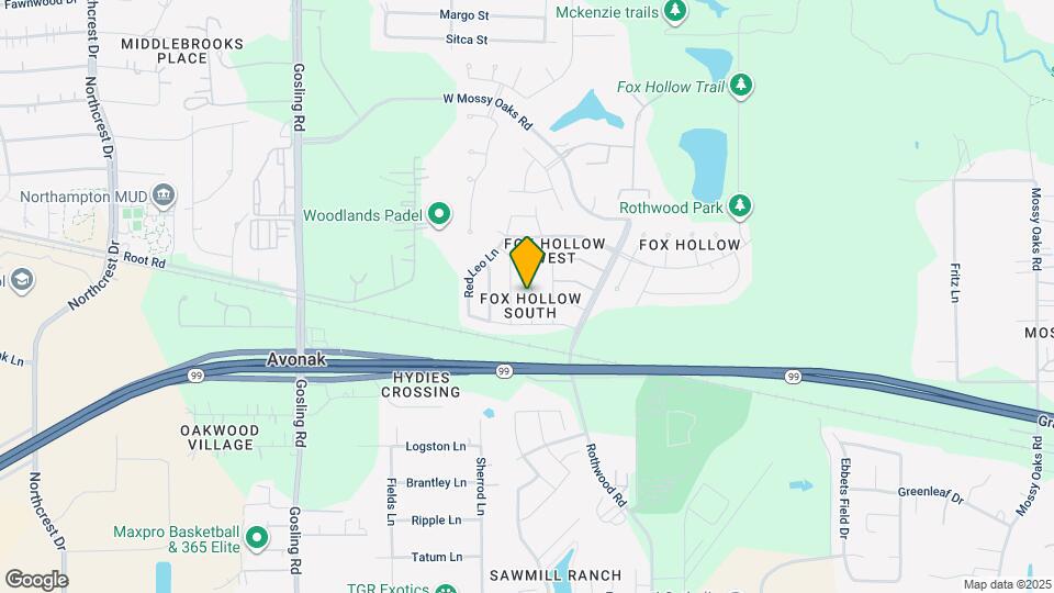 22823 Sugar Bear Dr Map and Location Details