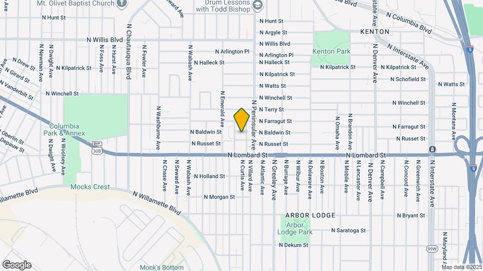 7615-7615 N Curtis Ave Map and Location Details